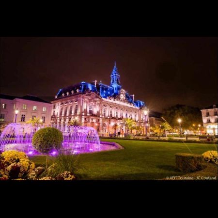 T3 Centre-Ville Avec Parking Tours Luaran gambar